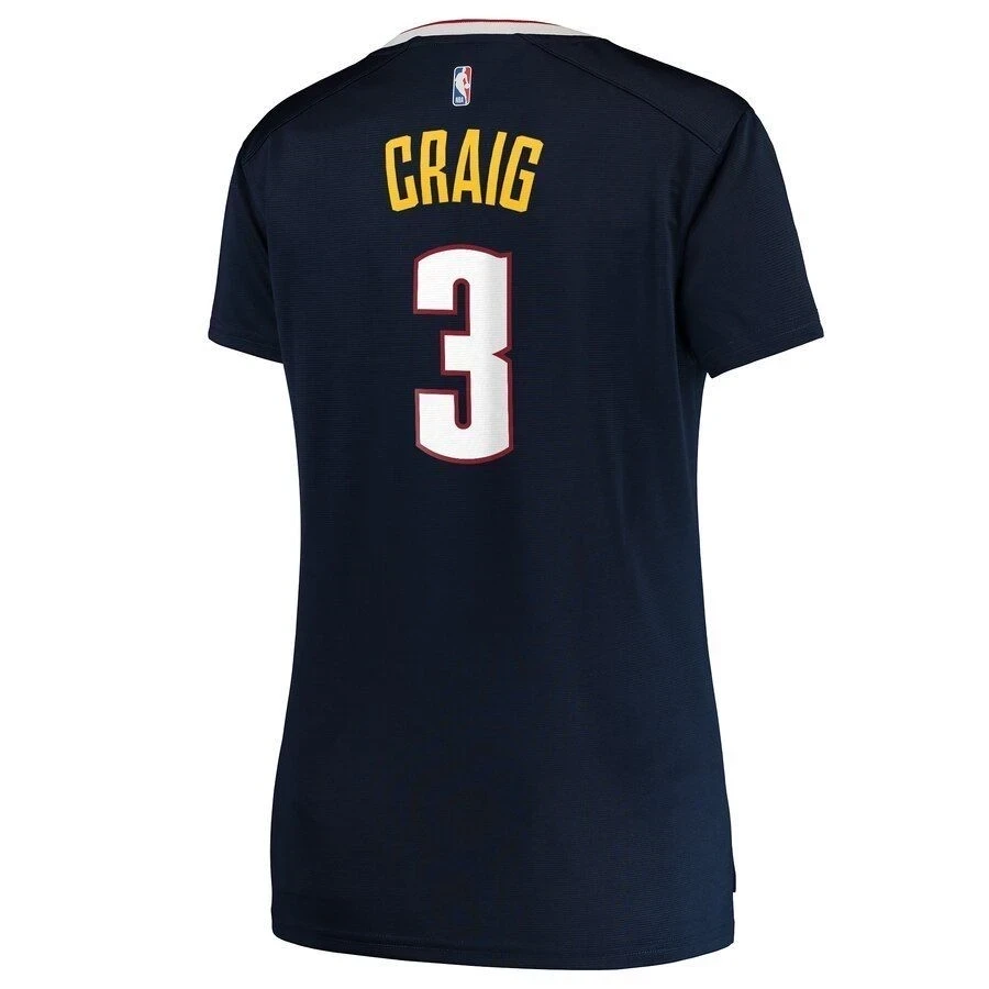 Torrey Craig Denver Nuggets Women’s Fast Break Player Jersey – Icon Edition – Navy