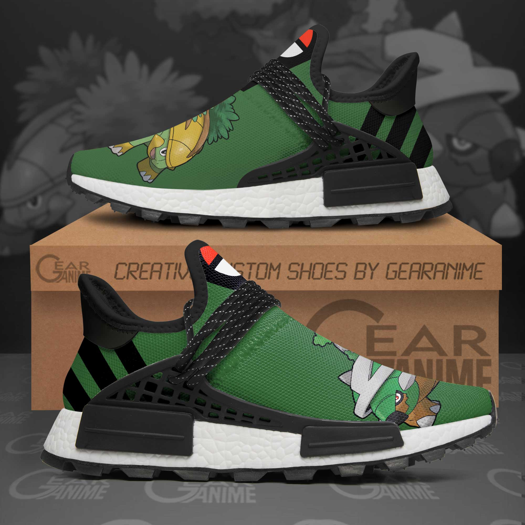 Torterra Shoes Pokemon Anime Shoes, NMD Shoes