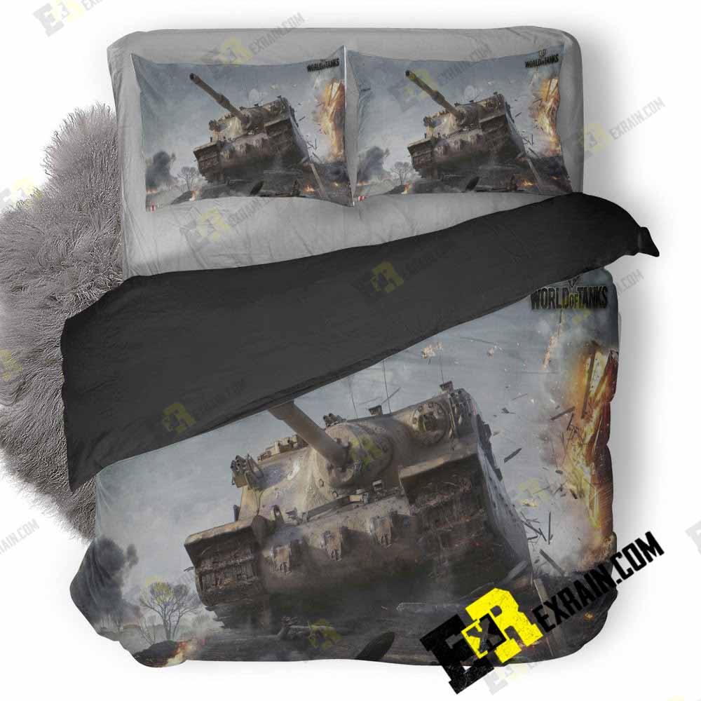 Tortoise World Of Tanks 3D Customized Duvet Cover Bedding Set