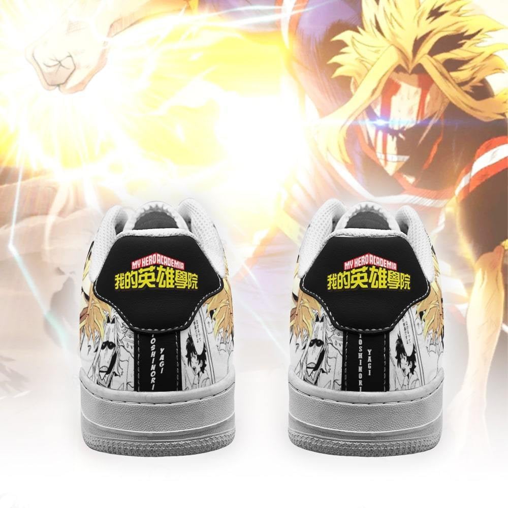 Toshinori Yagi Sneakers Custom My Hero Academia Anime Shoes Fan Gift