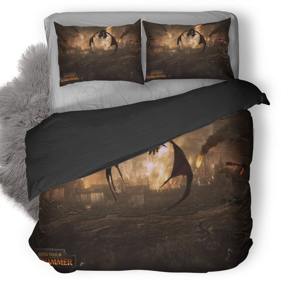 Total War Warhammer 3D Customized Duvet Cover Bedding Set