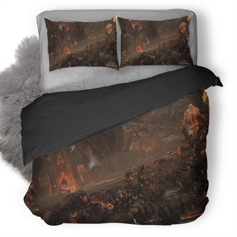 Total War Warhammer 3D Customized Duvet Cover Bedding Set
