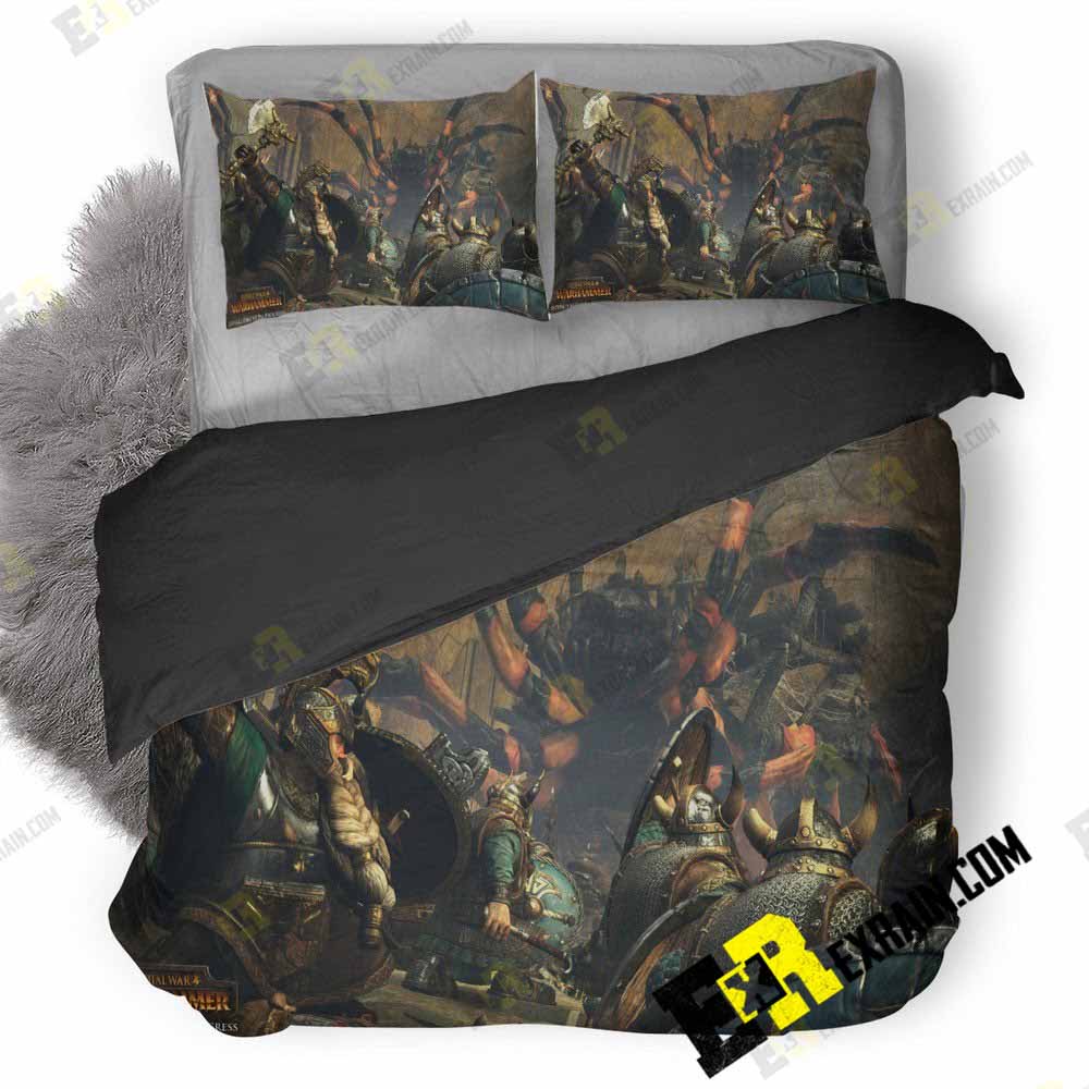 Total War Warhammer Game New 3D Customized Duvet Cover Bedding Set