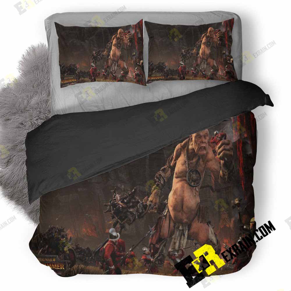 Total War Warhammer Image 3D Customized Duvet Cover Bedding Set
