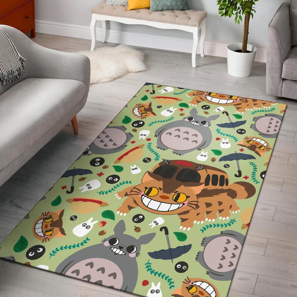 Totoro Area Rectangle Rug
