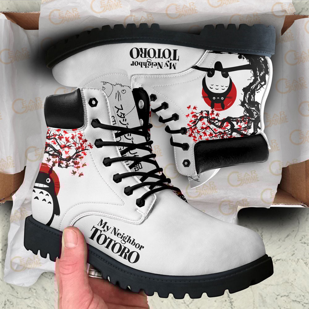 Totoro Boots Anime Custom Shoes Japan Style