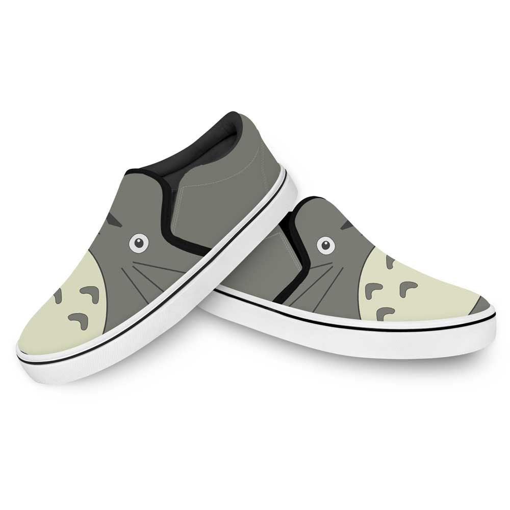 Totoro Slip-On Shoes Canvas Custom Anime My Neighbor Is Totoro Shoes
