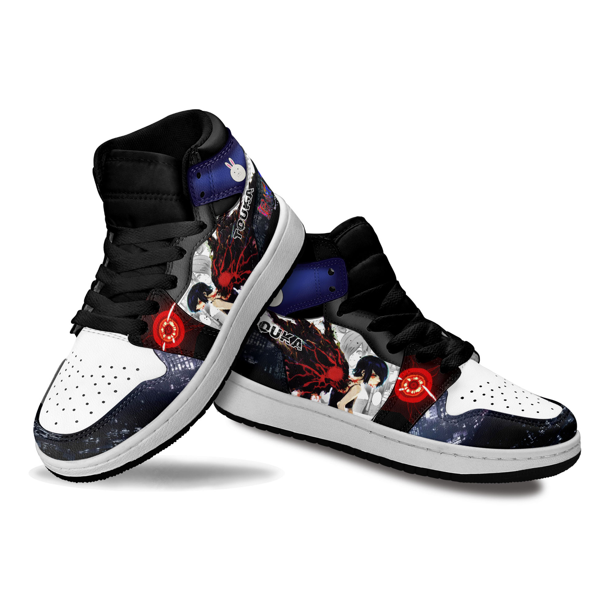 Touka Kirishima Kids Sneakers Custom Tokyo Ghoul Anime Shoes For Kids