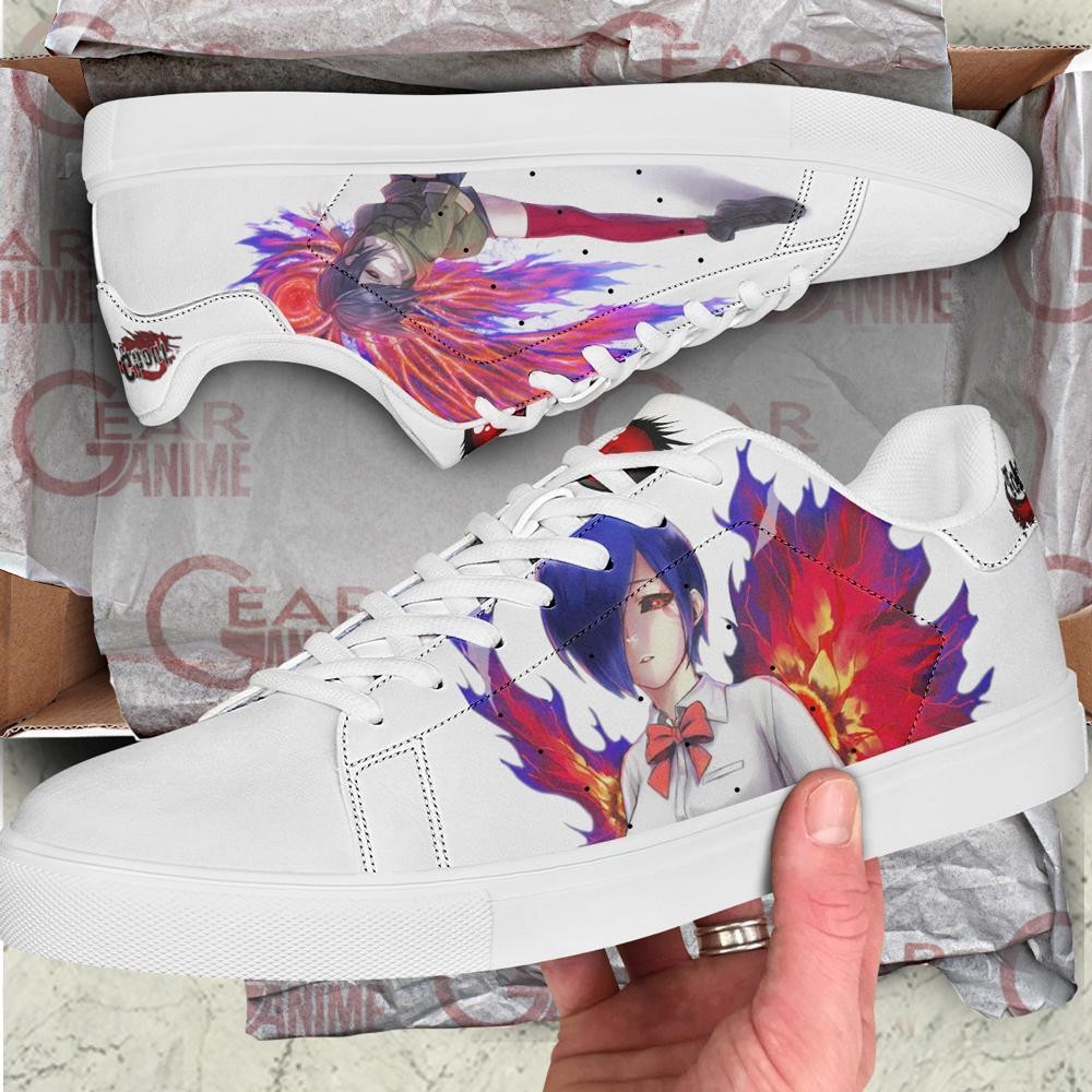 Touka Kirishima Skate Shoes Tokyo Ghoul Custom Anime Shoes
