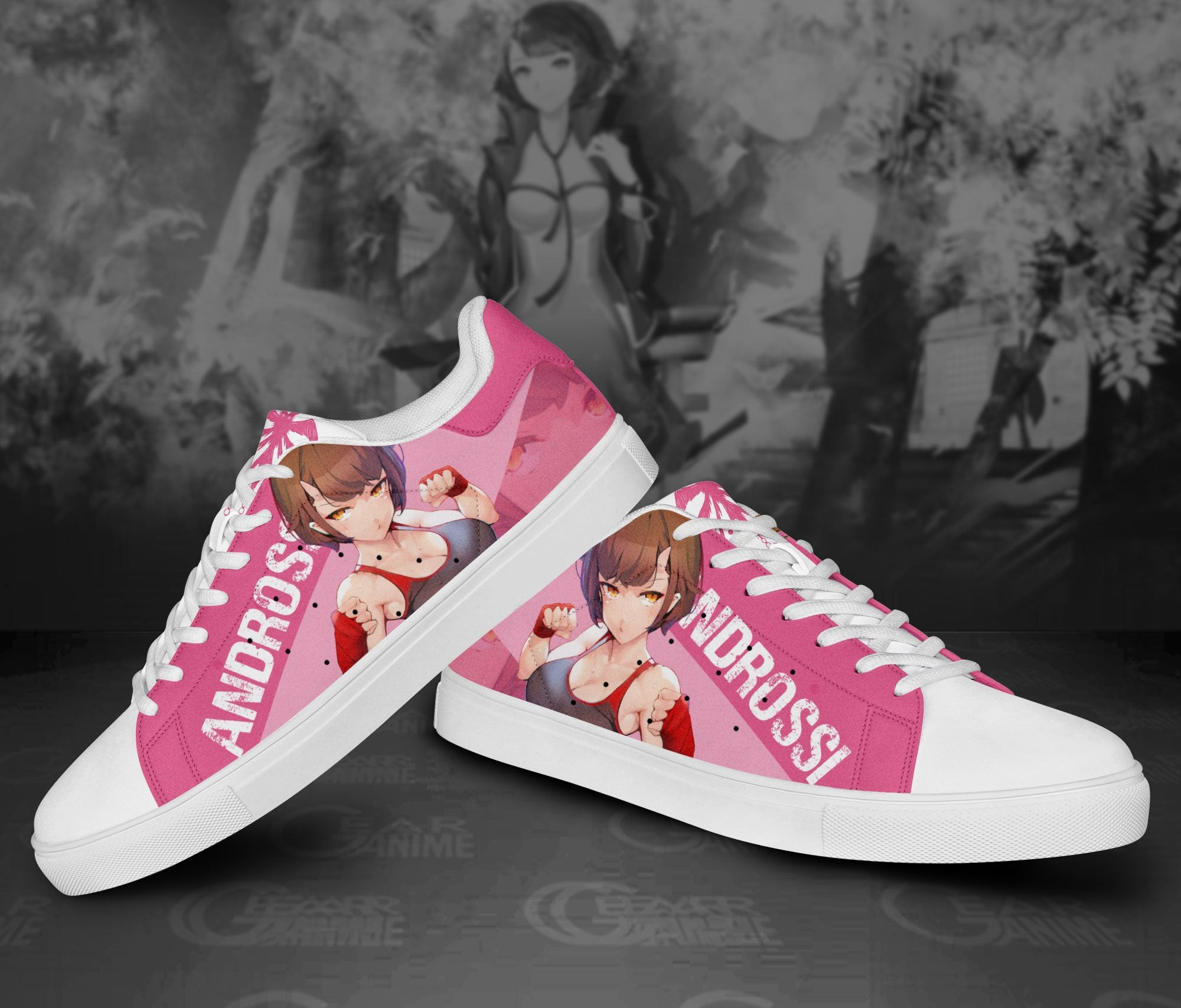 Tower Of God Androssi Zahard Skate Shoes Custom Manhwa Shoes