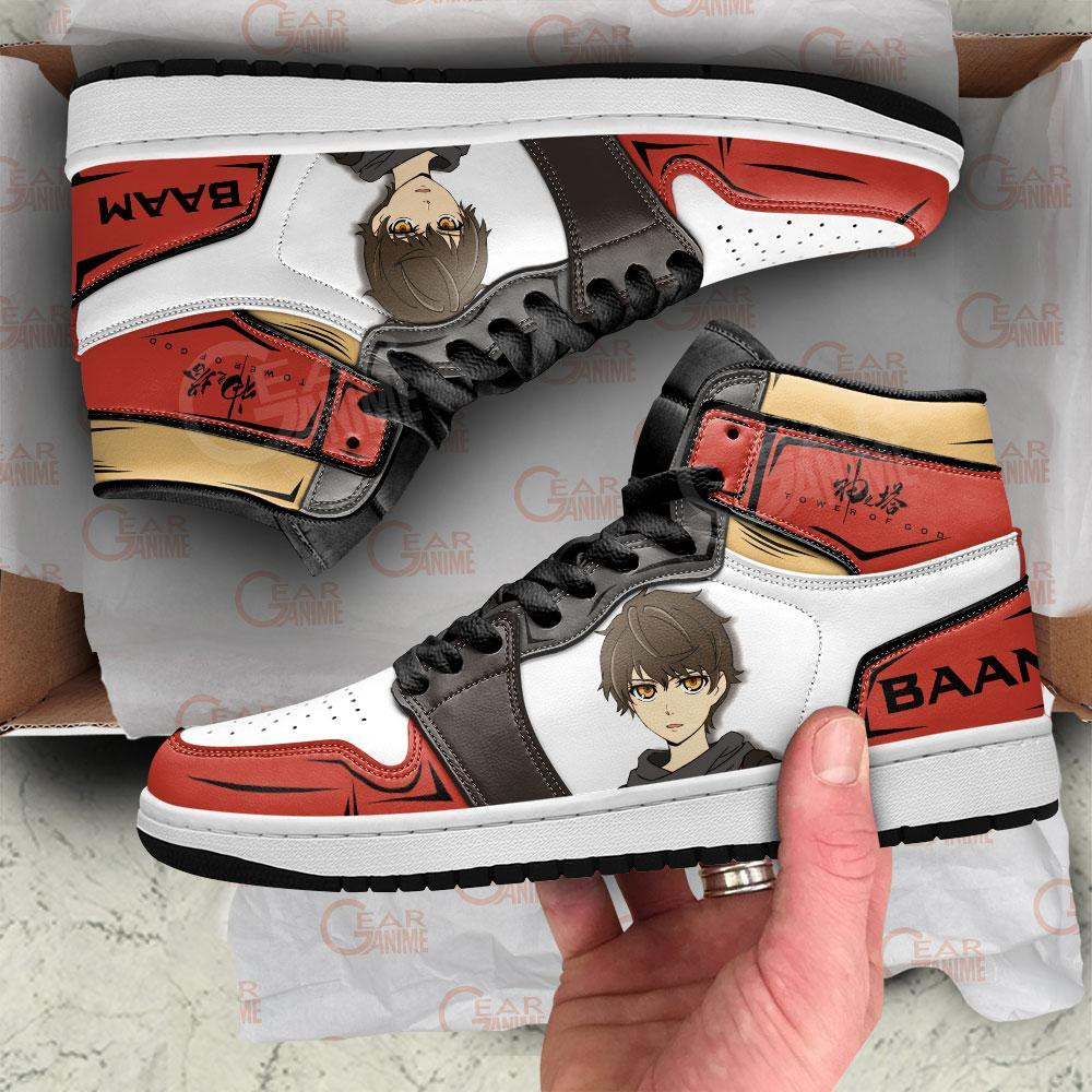 Tower Of God Baam JD1s Sneakers Anime Shoes, Air Jordan Hightop