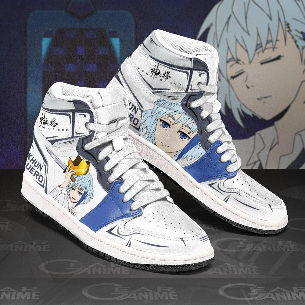 Tower Of God Khun Aguero JD1s Sneakers Anime Shoes, Air Jordan Hightop