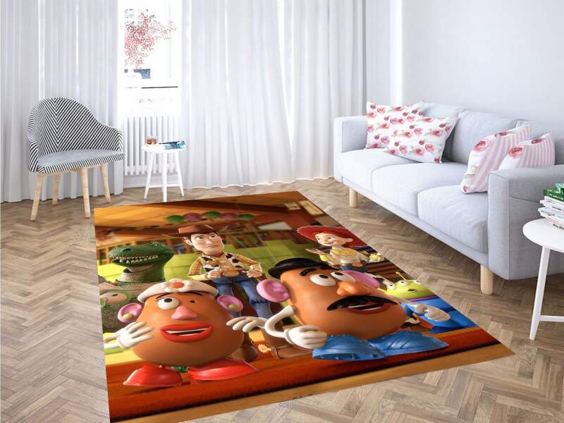 Toy Story Character Carpet Rectangle Rug