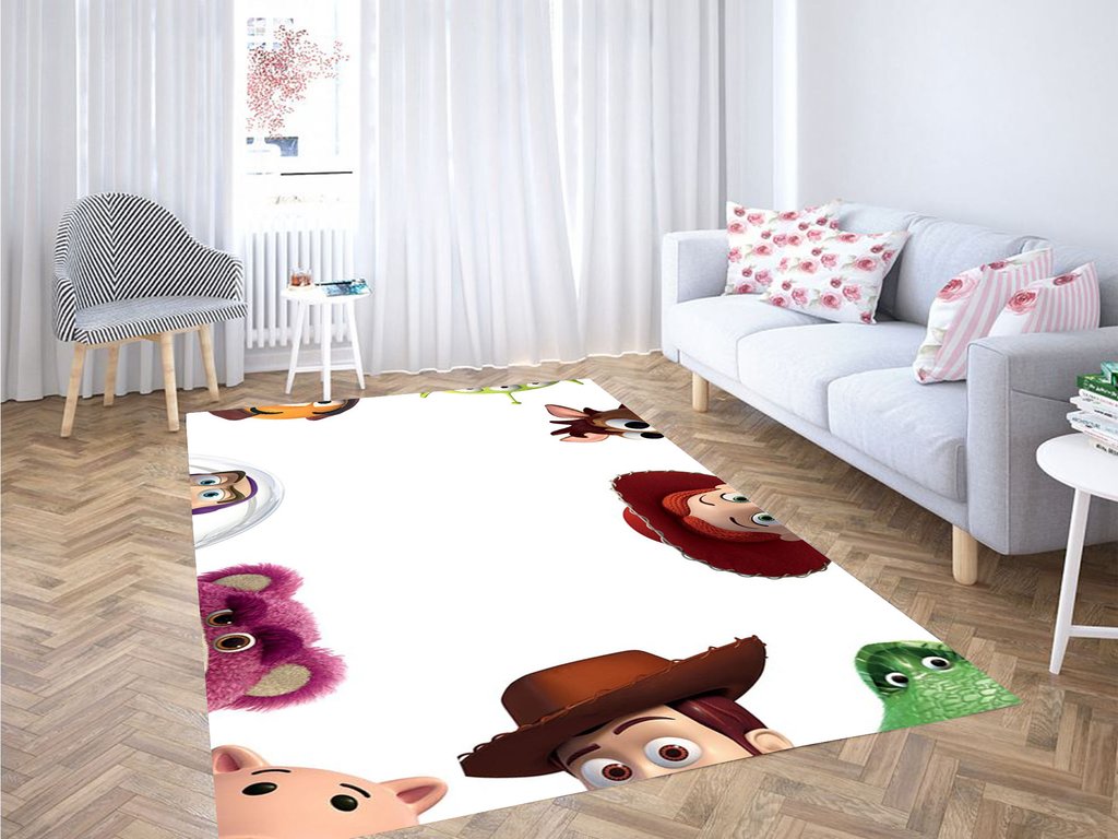 Toy Story Junior Novelization Living Room Modern Carpet Rectangle Rug