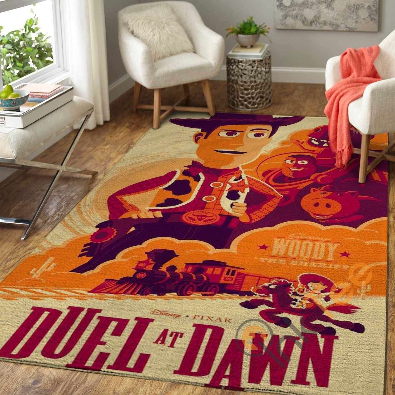 Toy Story Movie Area Rectangle Rug