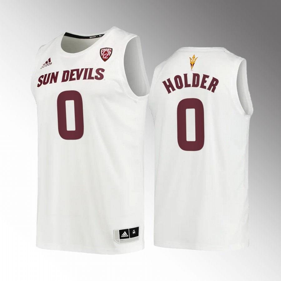 Tra Holder Arizona State Sun Devils White Jersey College