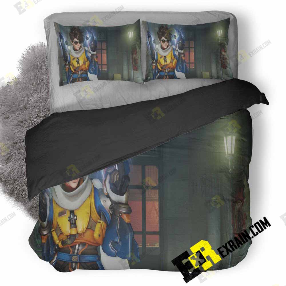 Tracer Game 3D Customized Duvet Cover Bedding Set