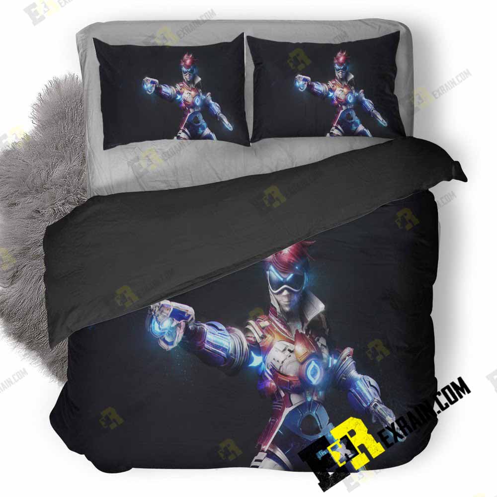 Tracer Overwatch Artwork Hd A5 3D Customized Duvet Cover Bedding Set