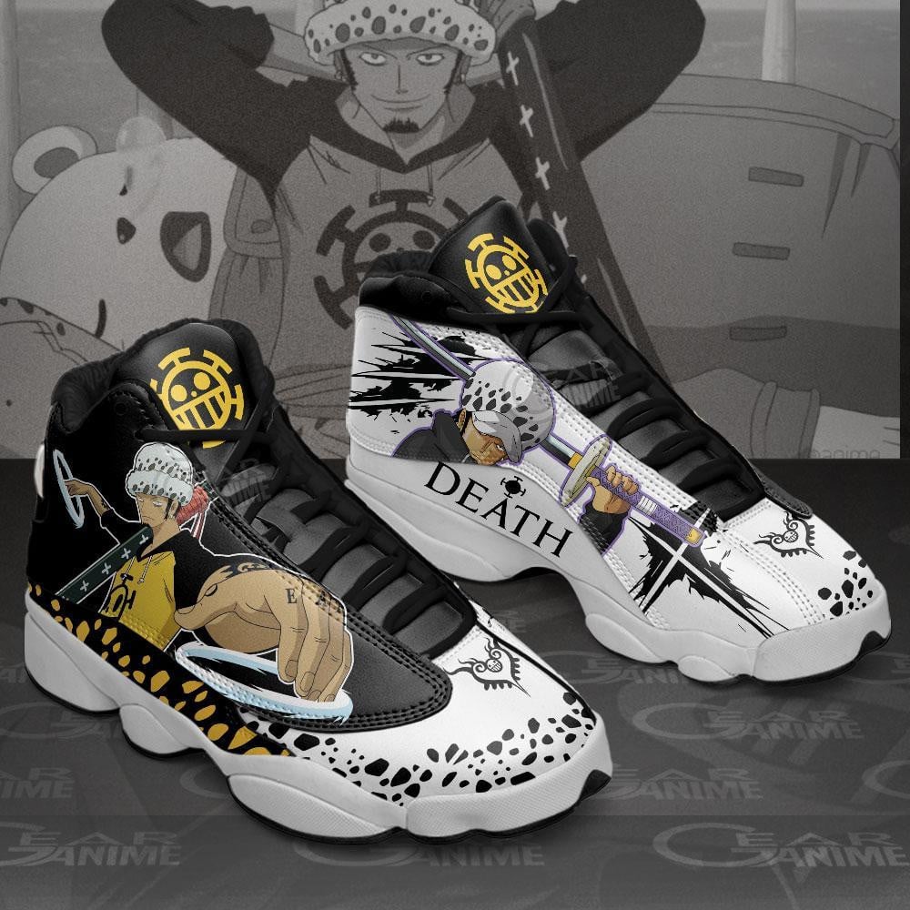 Trafalgar Law JD13 Sneakers Custom Anime One Piece Shoes