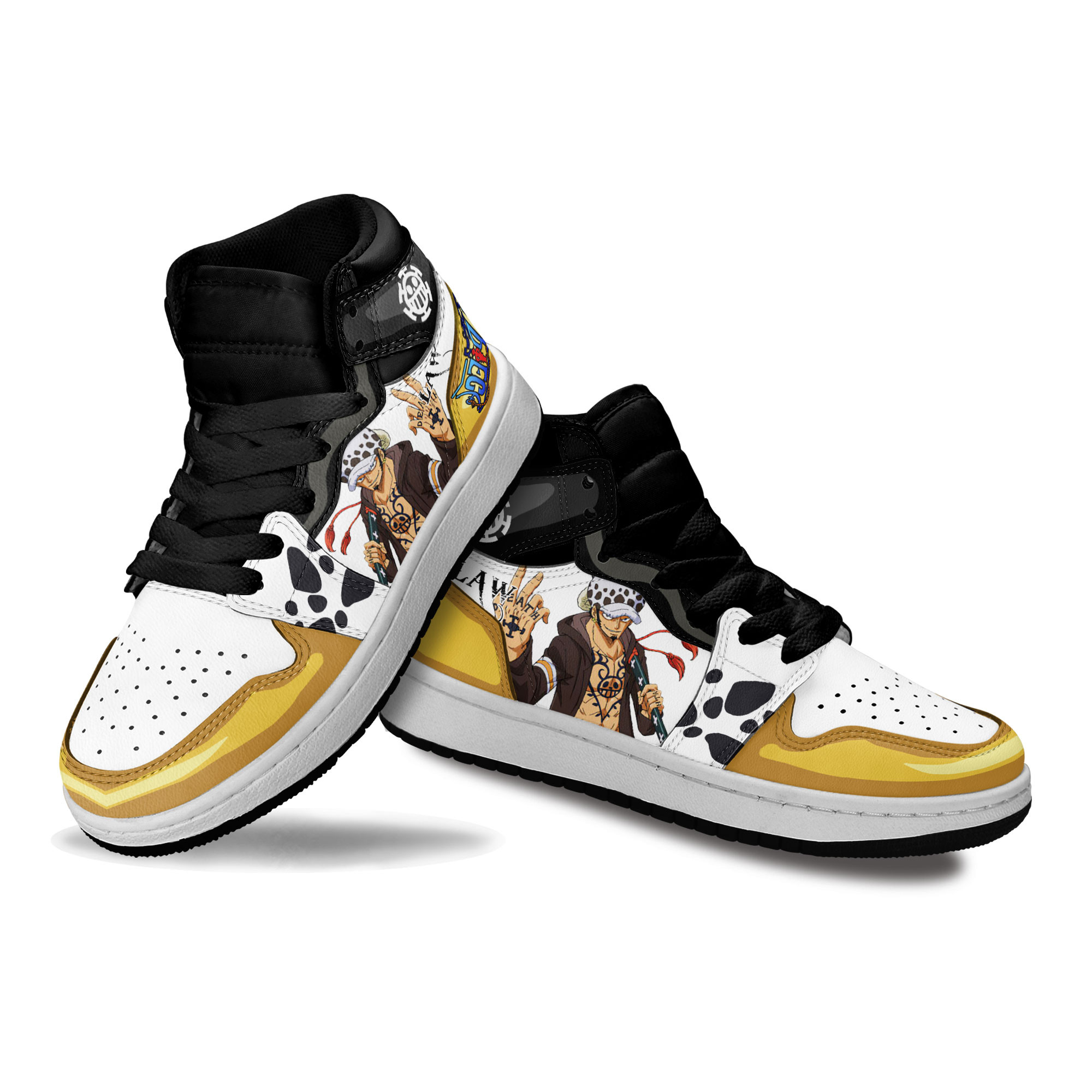 Trafalgar Law Kids Sneakers One Piece Anime Shoes For Kids