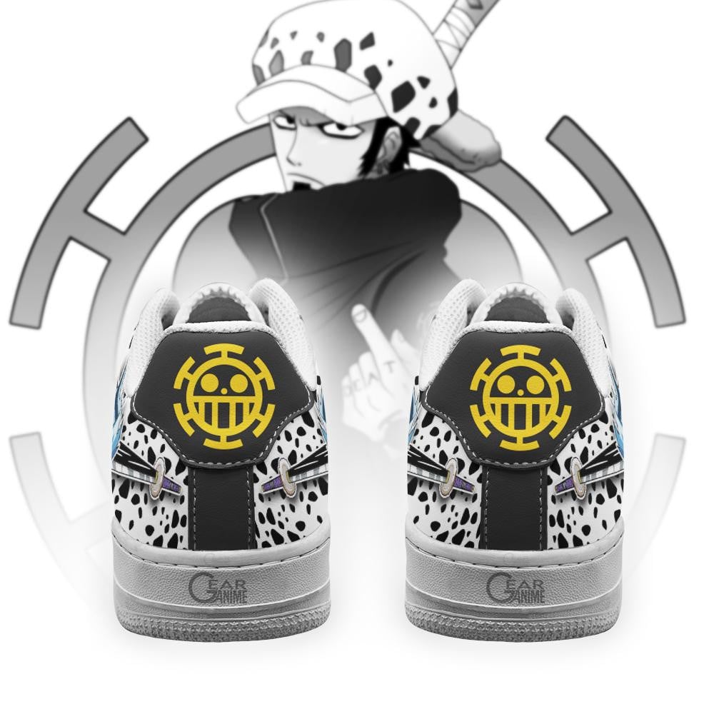 Trafalgar Law Room Air Sneakers Custom Anime One Piece Shoes
