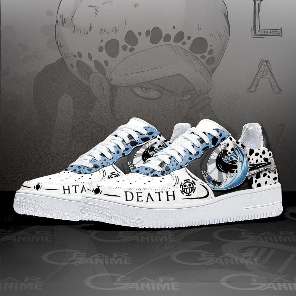 Trafalgar Law Room Air Sneakers Custom Anime One Piece Shoes