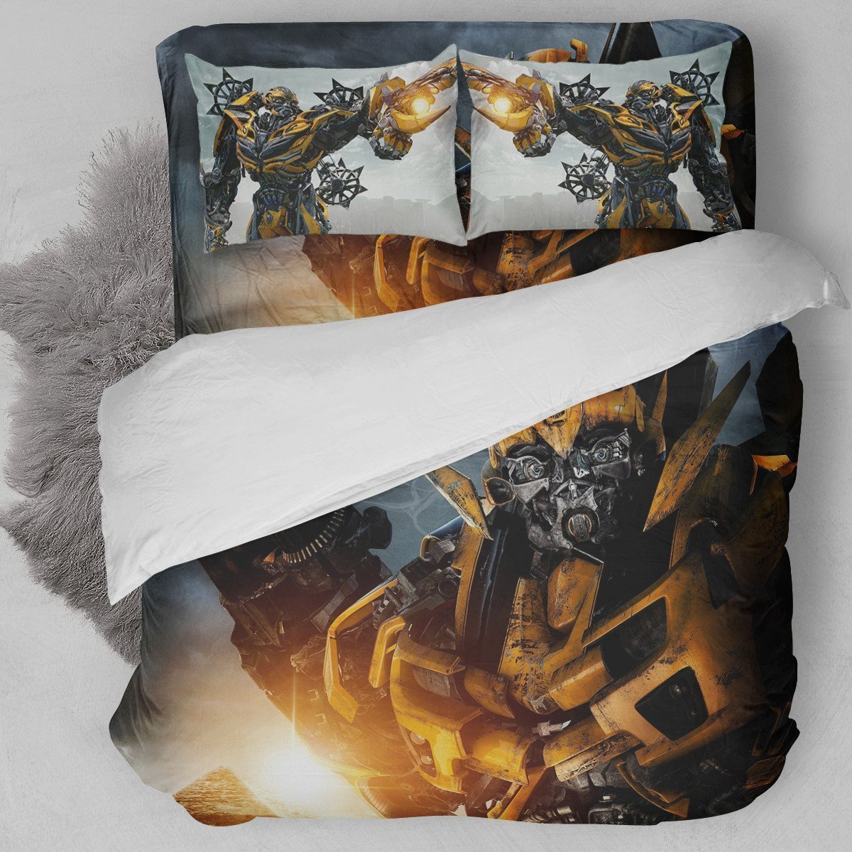 Transformers – Bumblebee Duvet Cover Bedding Set