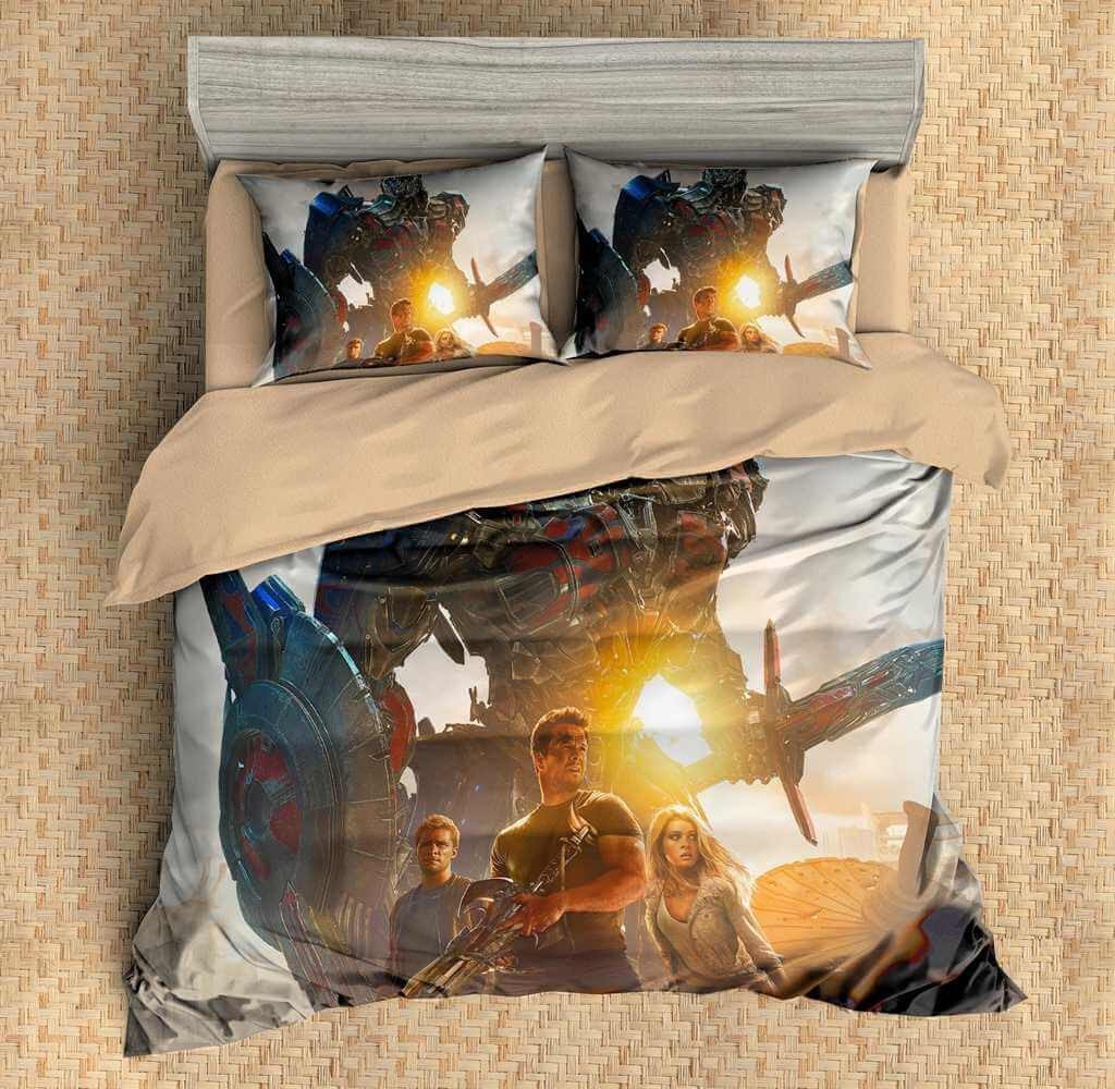 Transformers 3D Customized Duvet Cover Bedding Set