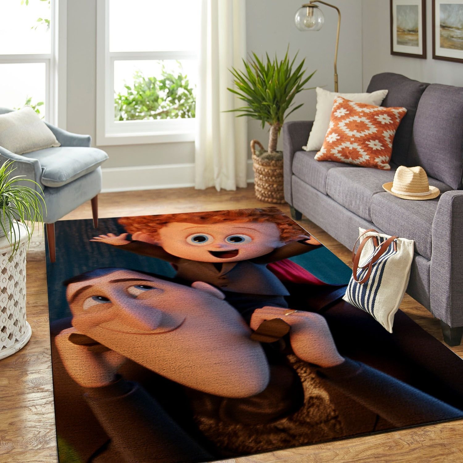 Transylvania Hotel Living Room Area Rectangle Rug