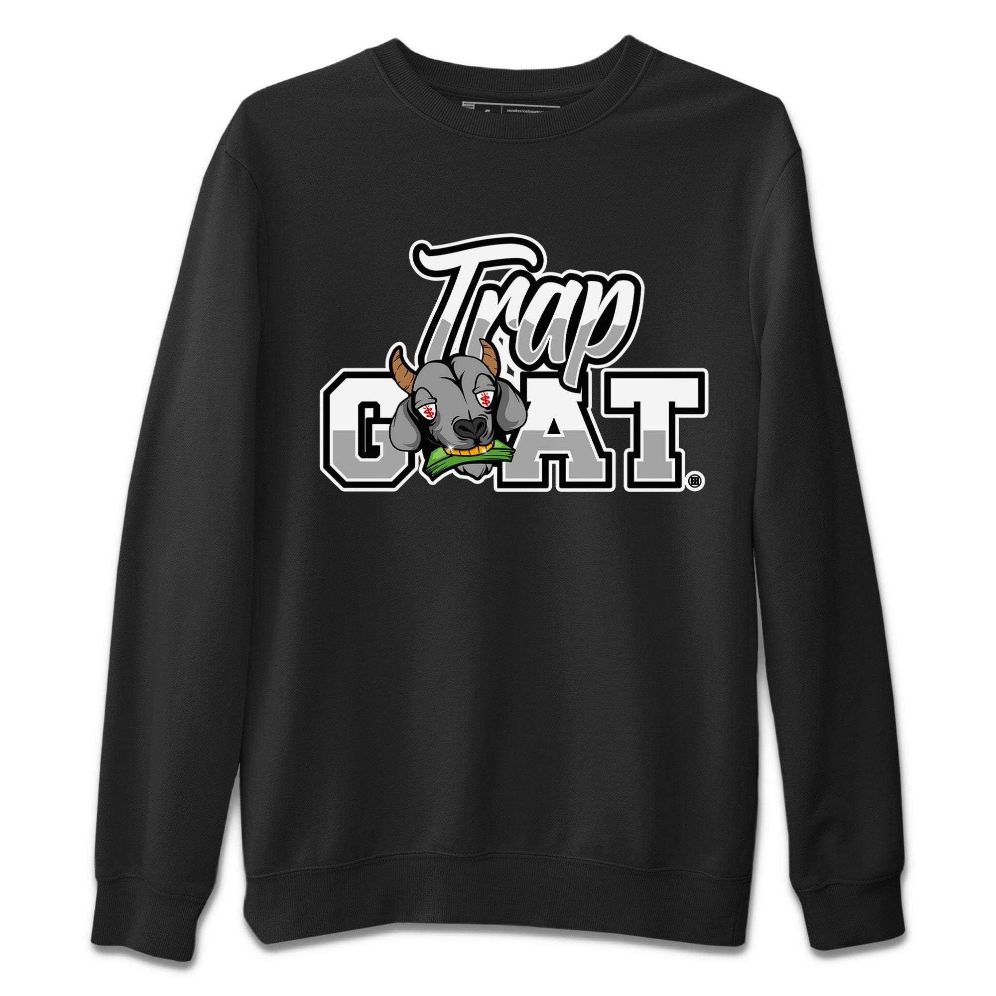 Trap Goat Unisex Sweater – Air Jordan 13 Black Flint, Sneakers Matching Sweater