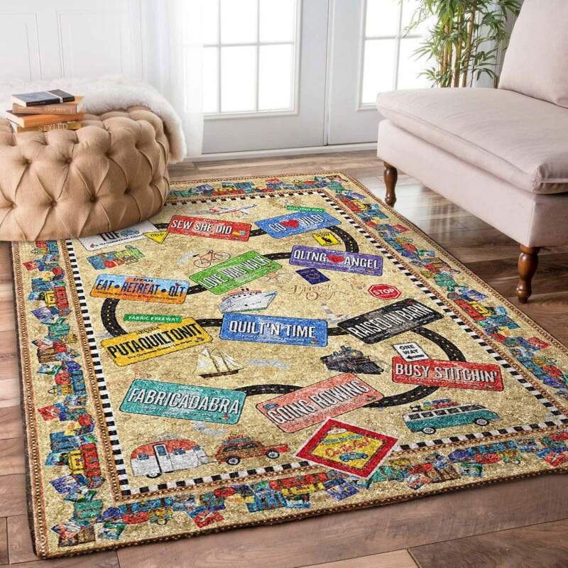 Travel Rectangle Rug