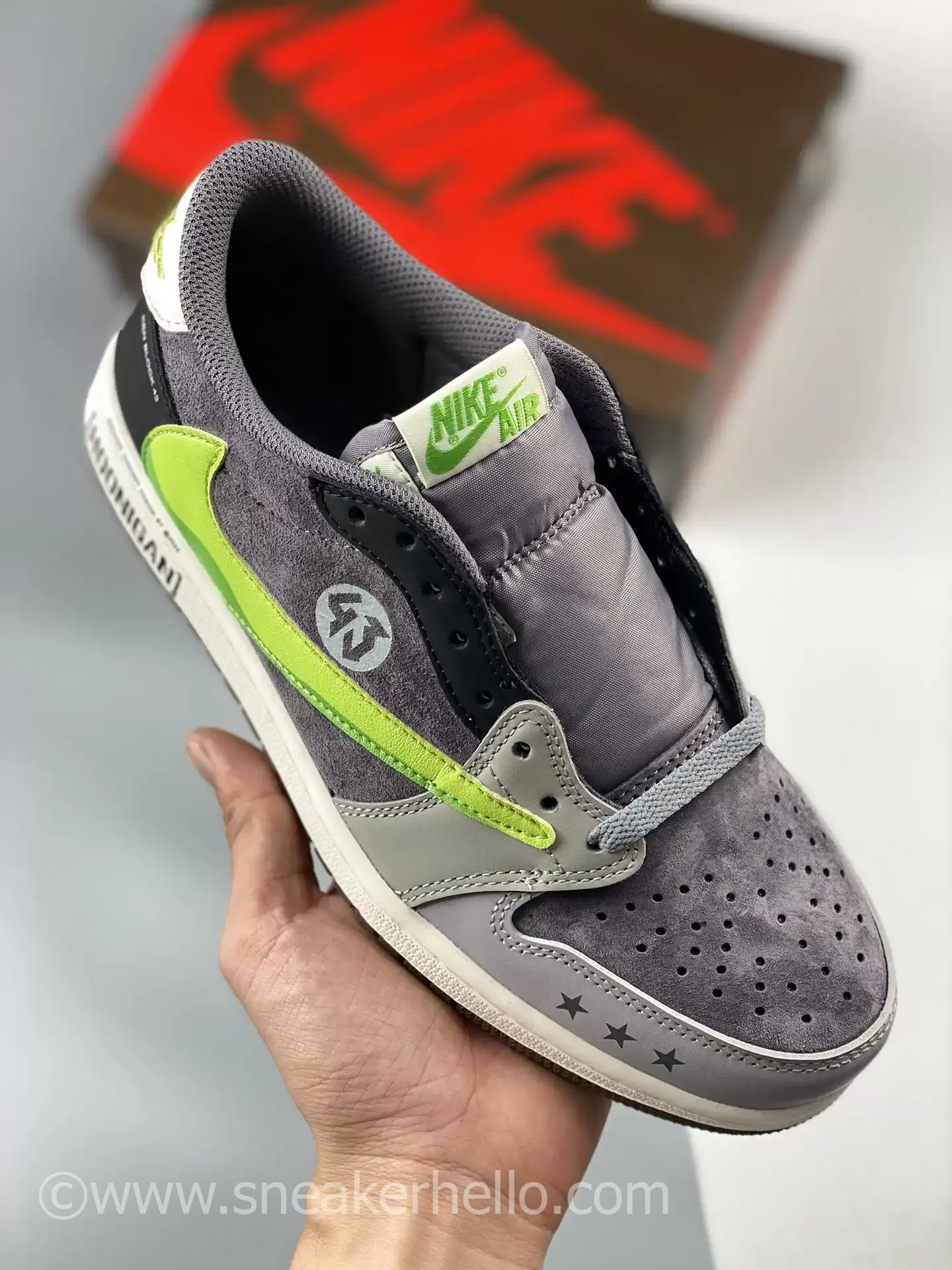 Travis Scott x Ken Block x Air Jordan 1 Low ‘Hoonigan’ Custom