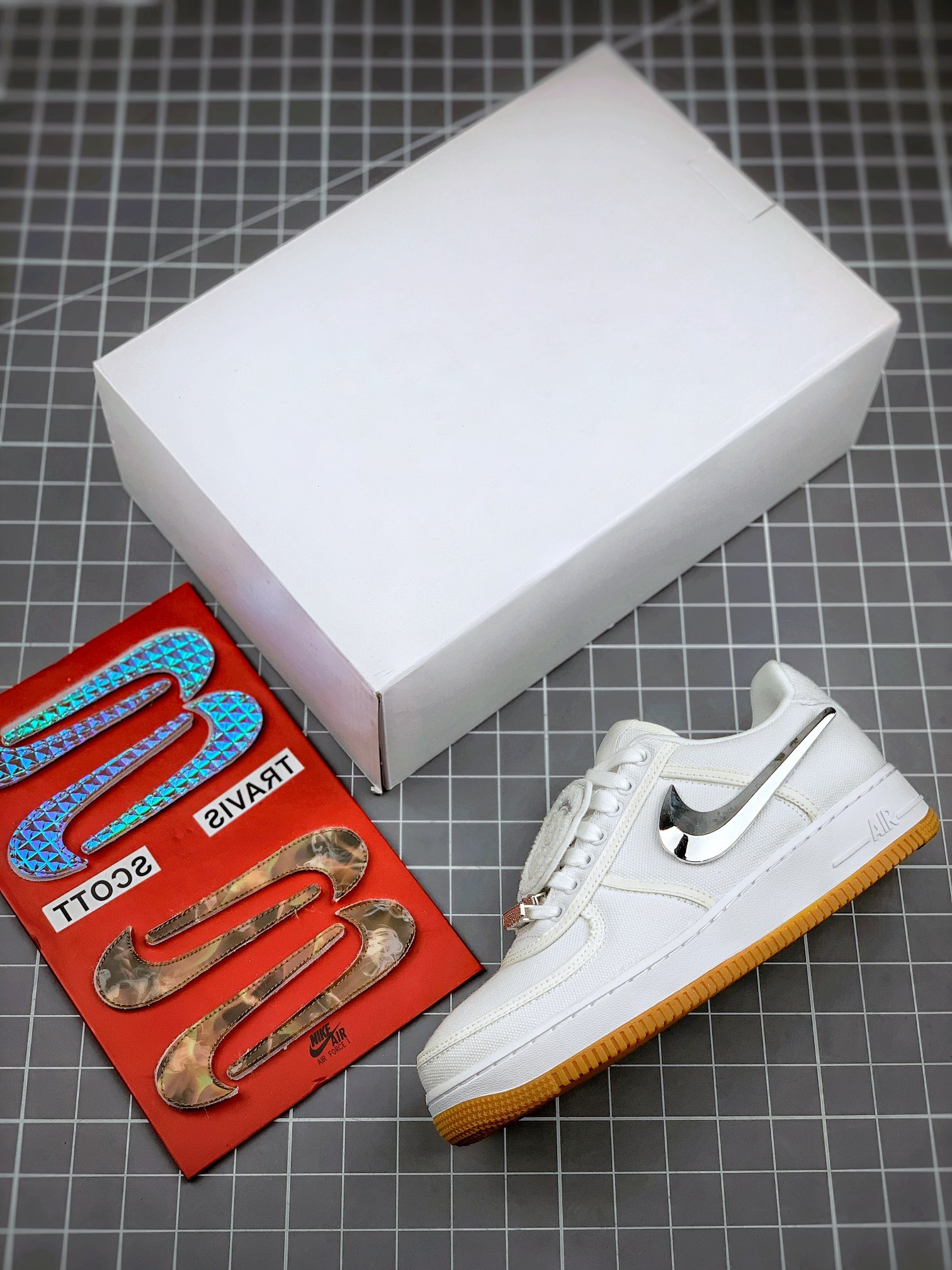 Travis Scott x Nike Air Force 1 Low White For Sale