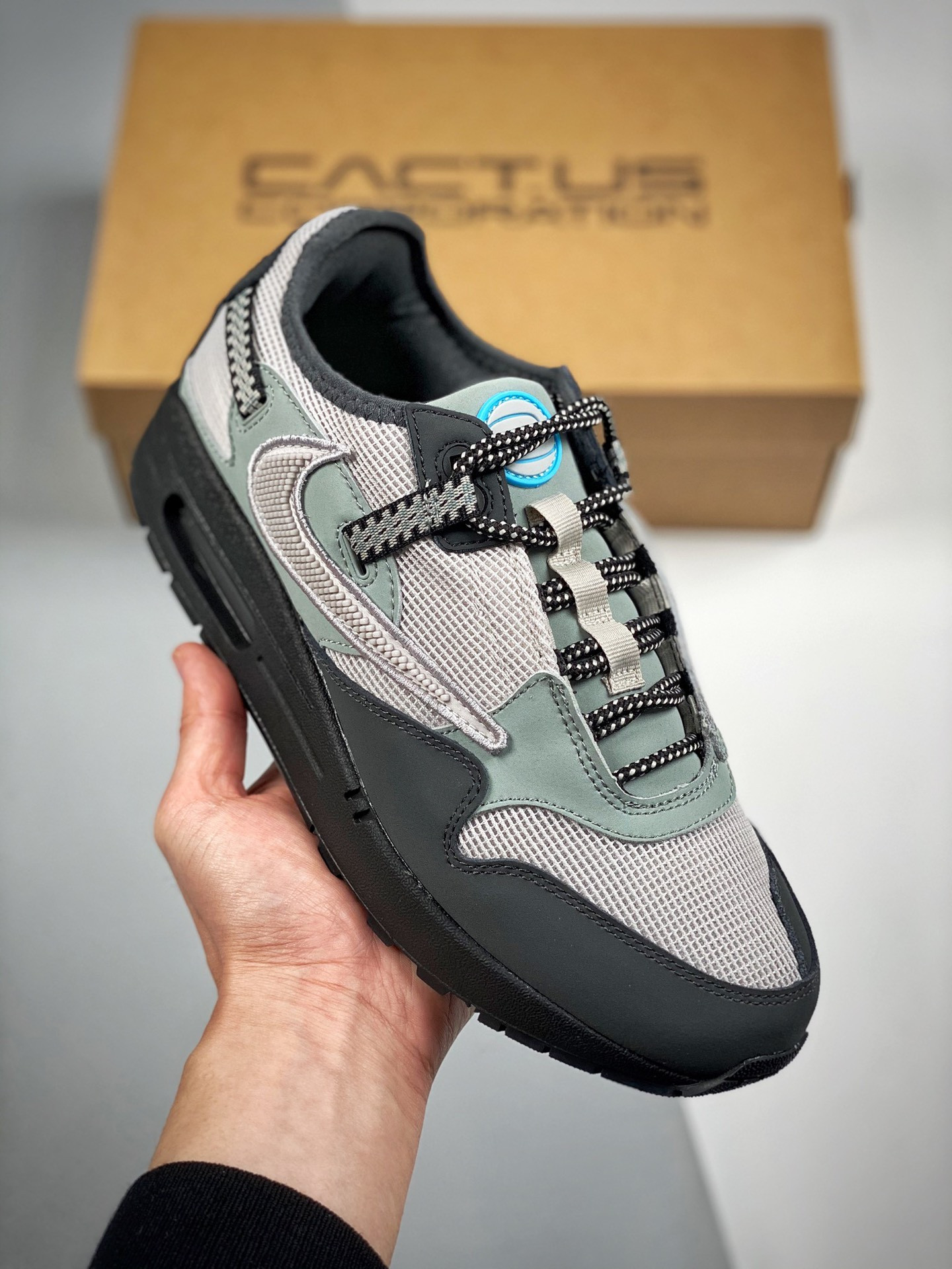 Travis Scott x Nike Air Max 1 “Cave Stone” For Sale