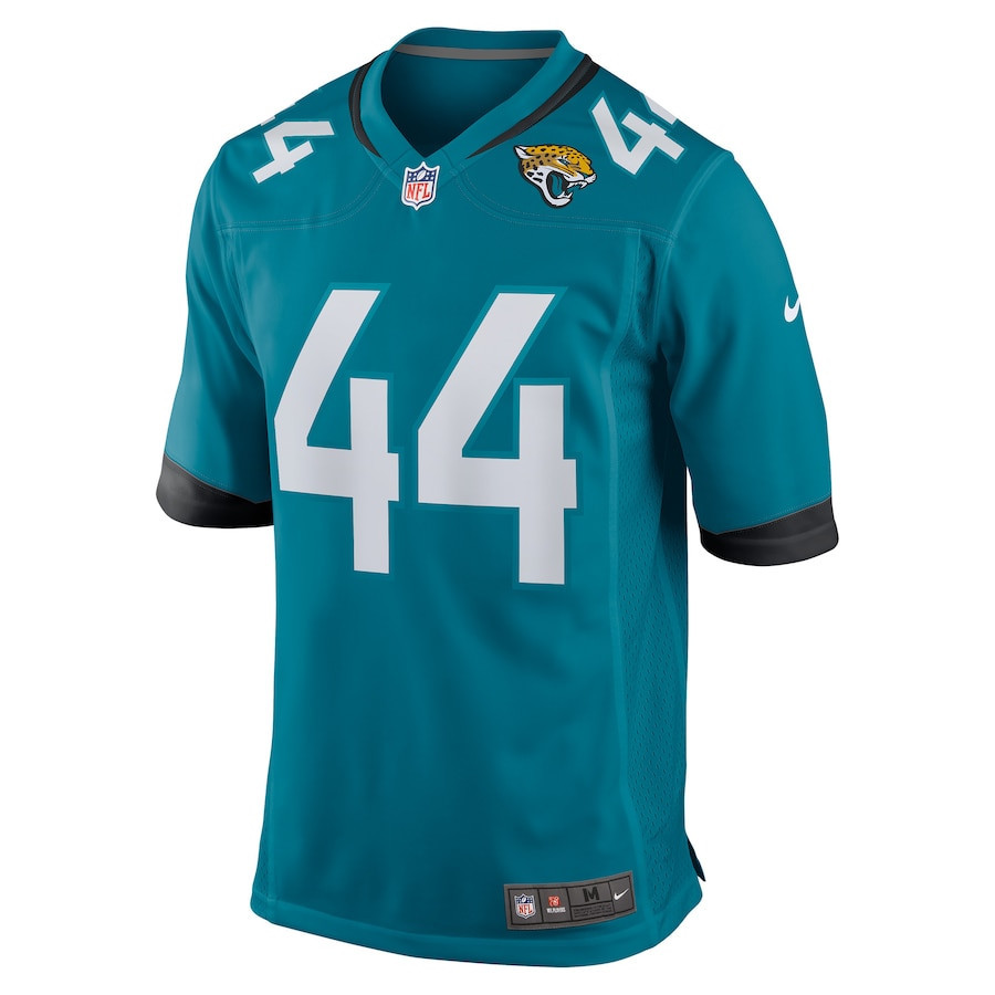 Travon Walker 44 Jacksonville Jaguars 2022 Draft First Round Pick Game Stitched Jersey In Teal