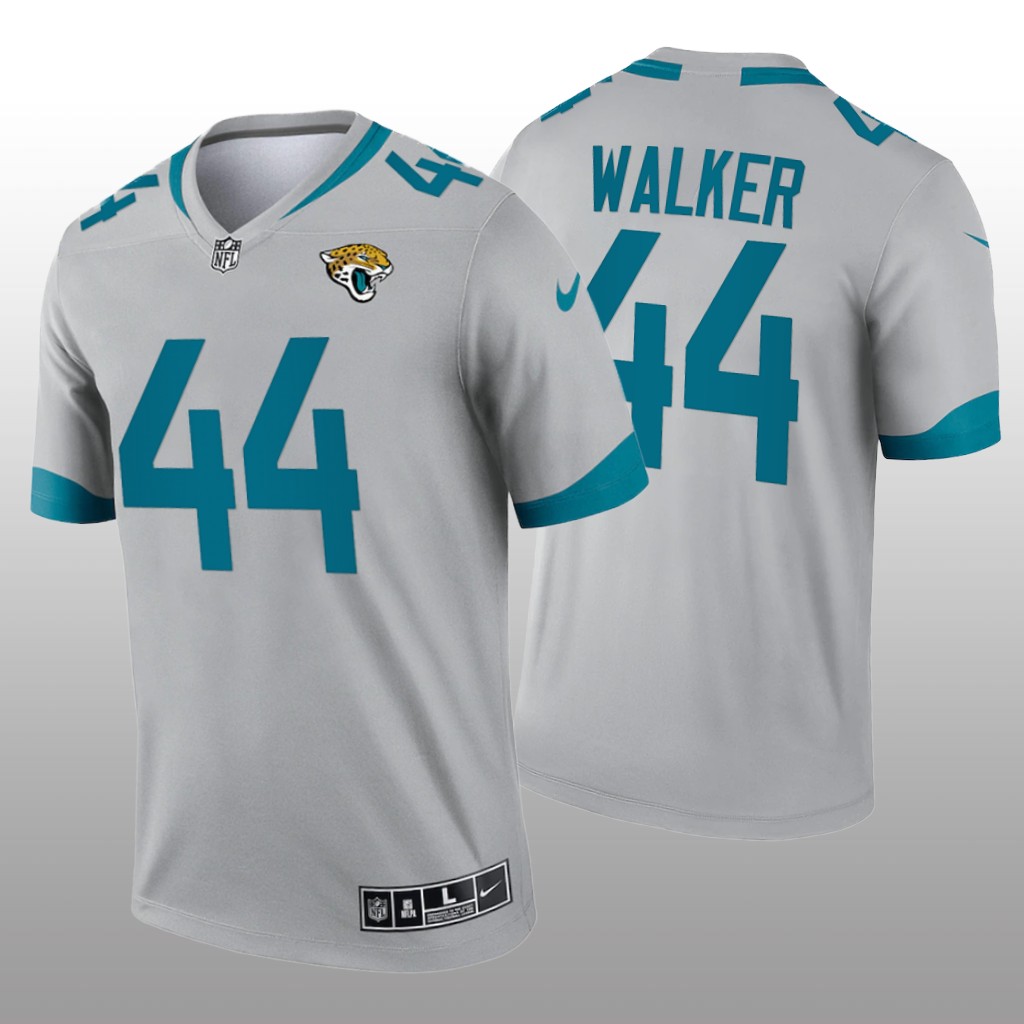 Travon Walker Jacksonville Jaguars Silver Jersey Inverted Legend - Men's