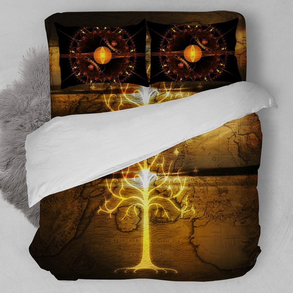 Tree Of Gondor Duvet Cover Bedding Set