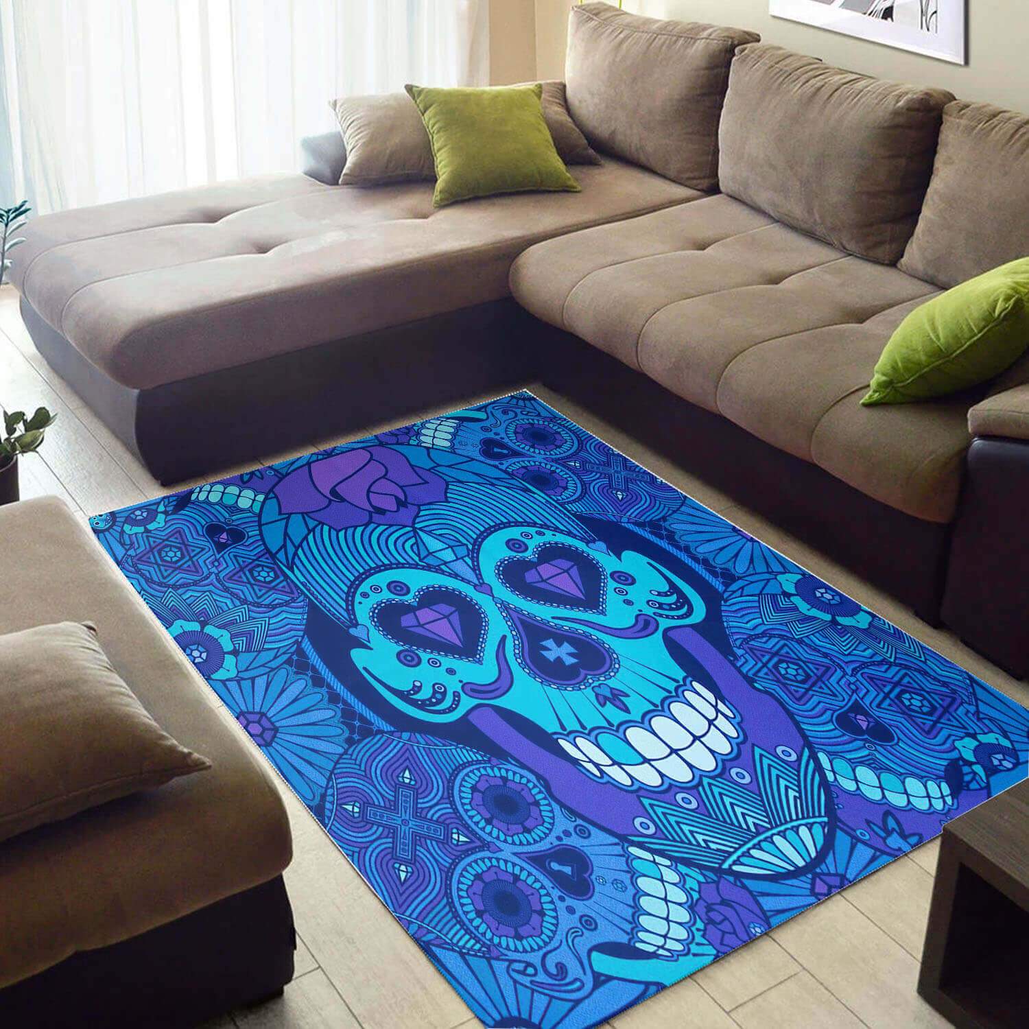 Trendy African Adorable Print Ethnic Seamless Pattern Themed Carpet Inspired Living Room Rectangle Rug