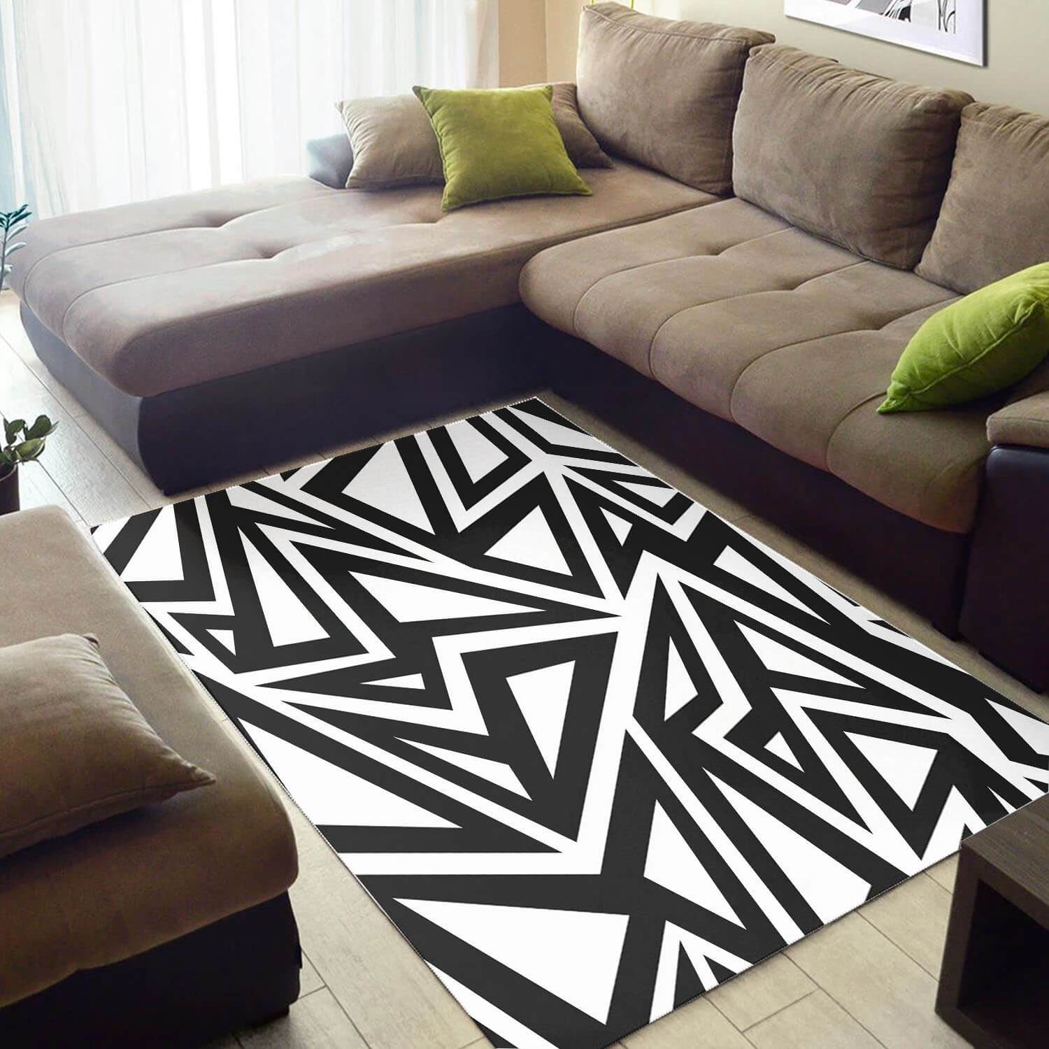 Trendy African Perfect Print Afrocentric Pattern Art Design Floor Themed Home Rectangle Rug