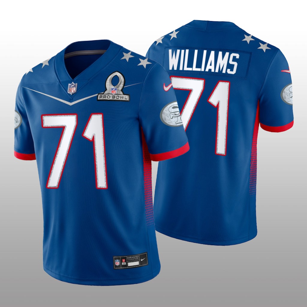 Trent Williams Royal Game Jersey 2022 NFC Pro Bowl - Men's