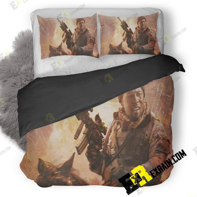 Trevante Rhodes In 12 Strong Movie 12 3D Customized Duvet Cover Bedding Set