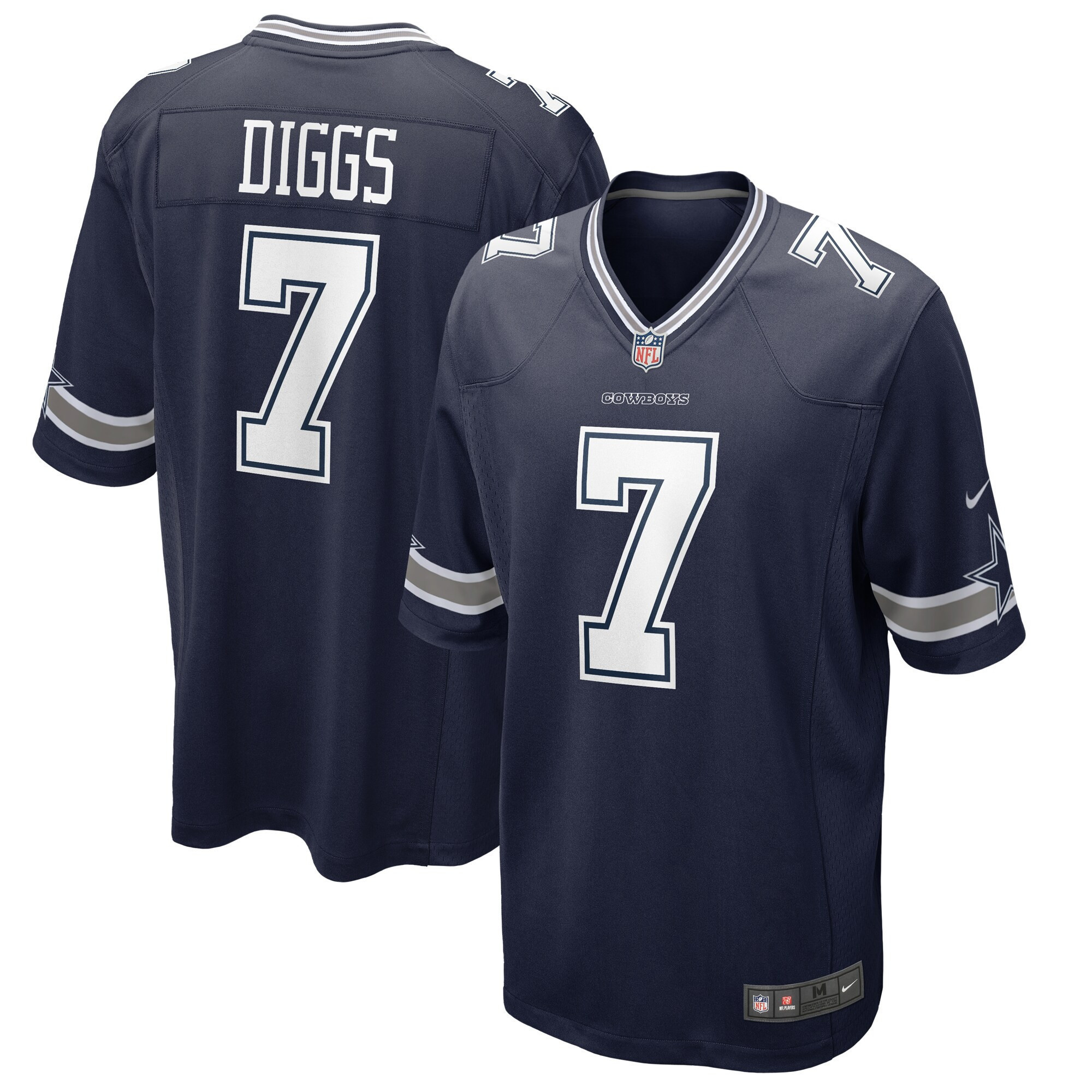 Trevon Diggs Dallas Cowboys Game - Navy Jersey - All Stitched 