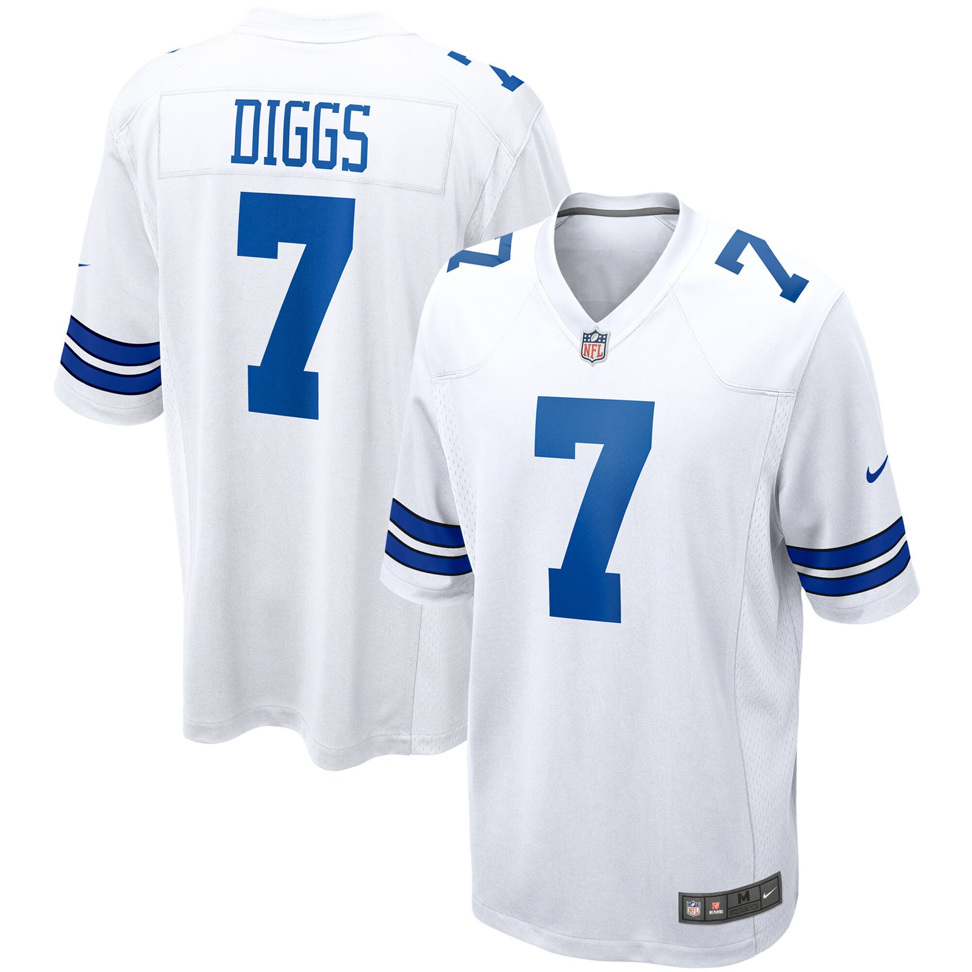 Trevon Diggs Dallas Cowboys Game - White Jersey - All Stitched 