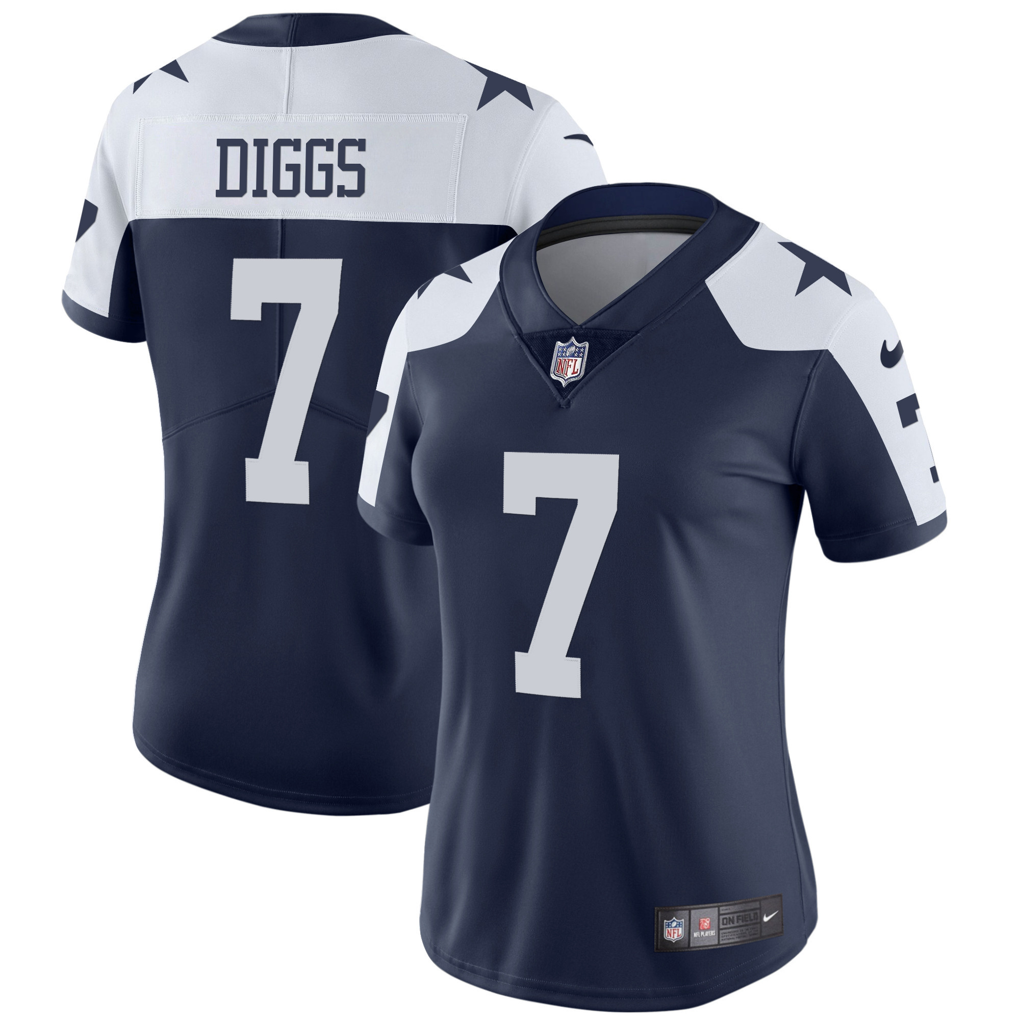 Trevon Diggs Women's Dallas Cowboys Throwback Limited Vapor 2004 Jersey - All Stitched 
