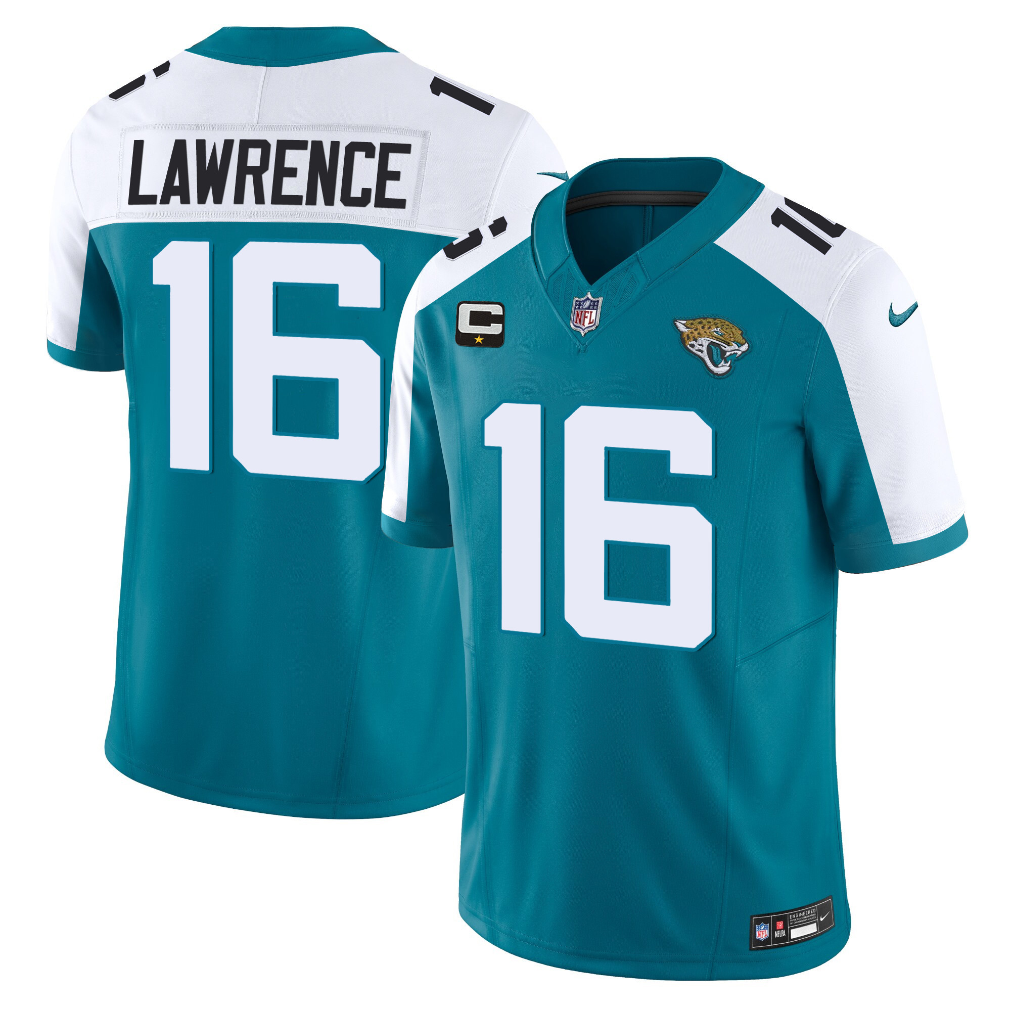 Trevor Lawrence Men's Jacksonville Jaguars Vapor Limited Alternate Jersey - All Stitched