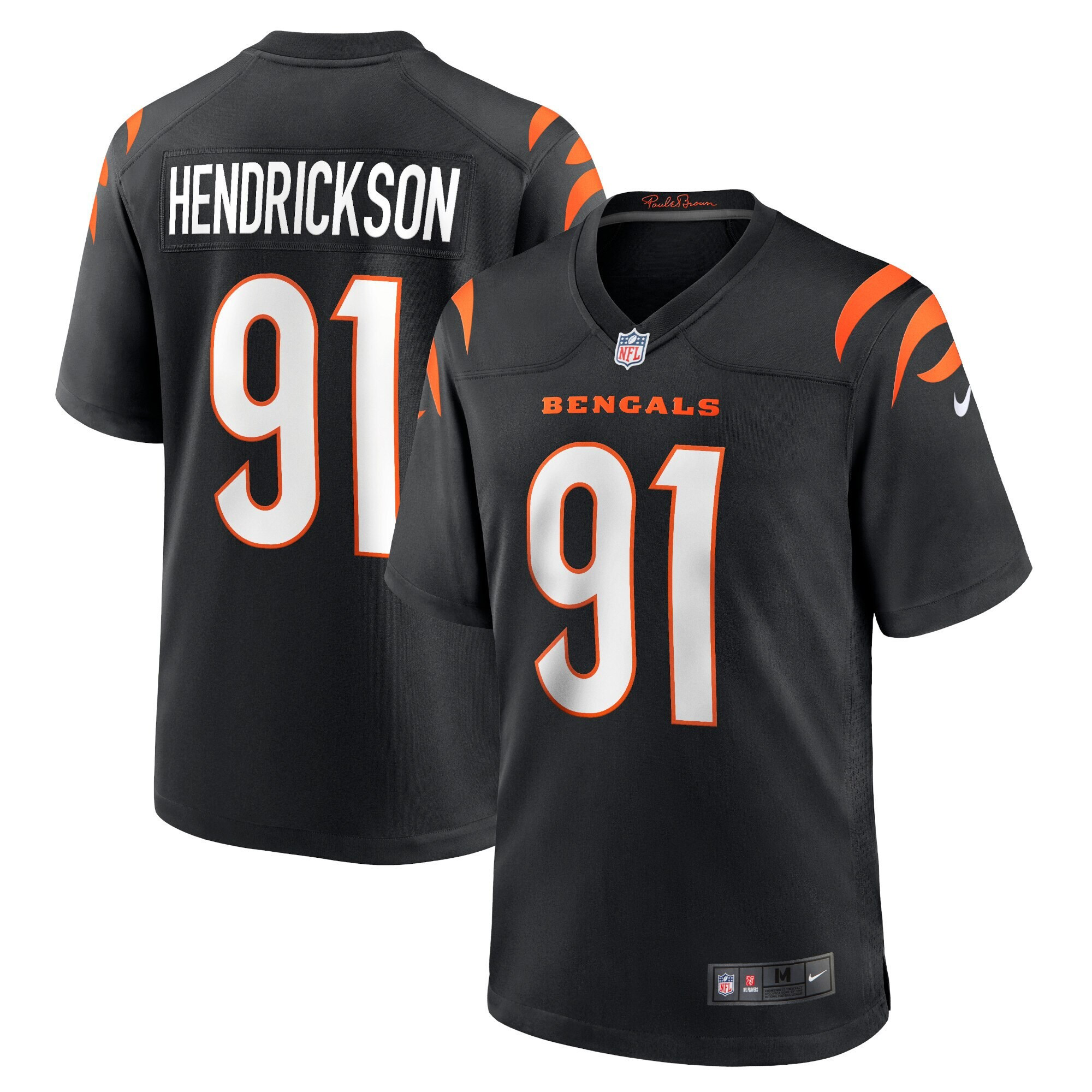 Trey Hendrickson Cincinnati Bengals Black Jersey - All Stitched 