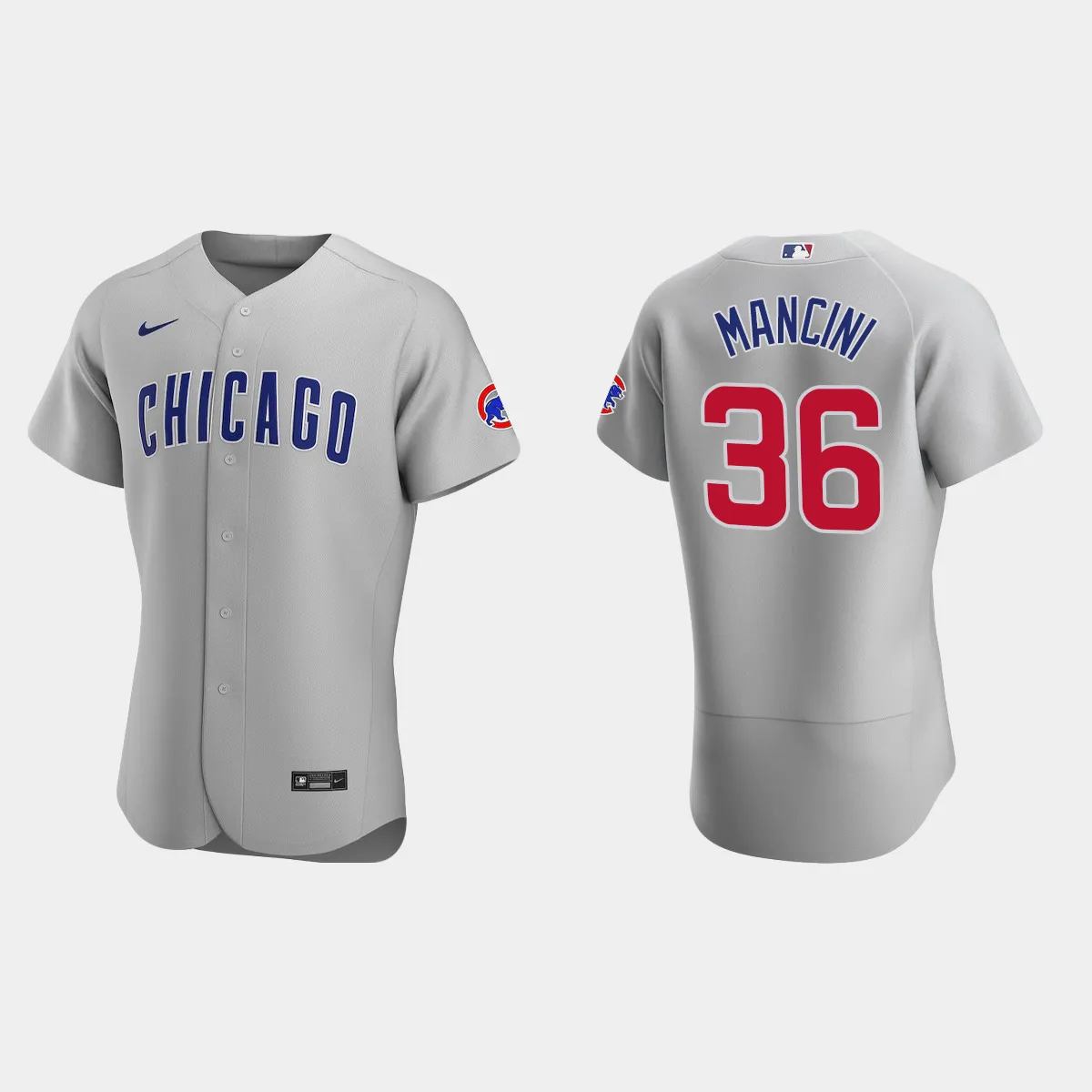 Trey Mancini Chicago Cubs Road Jersey - Gray