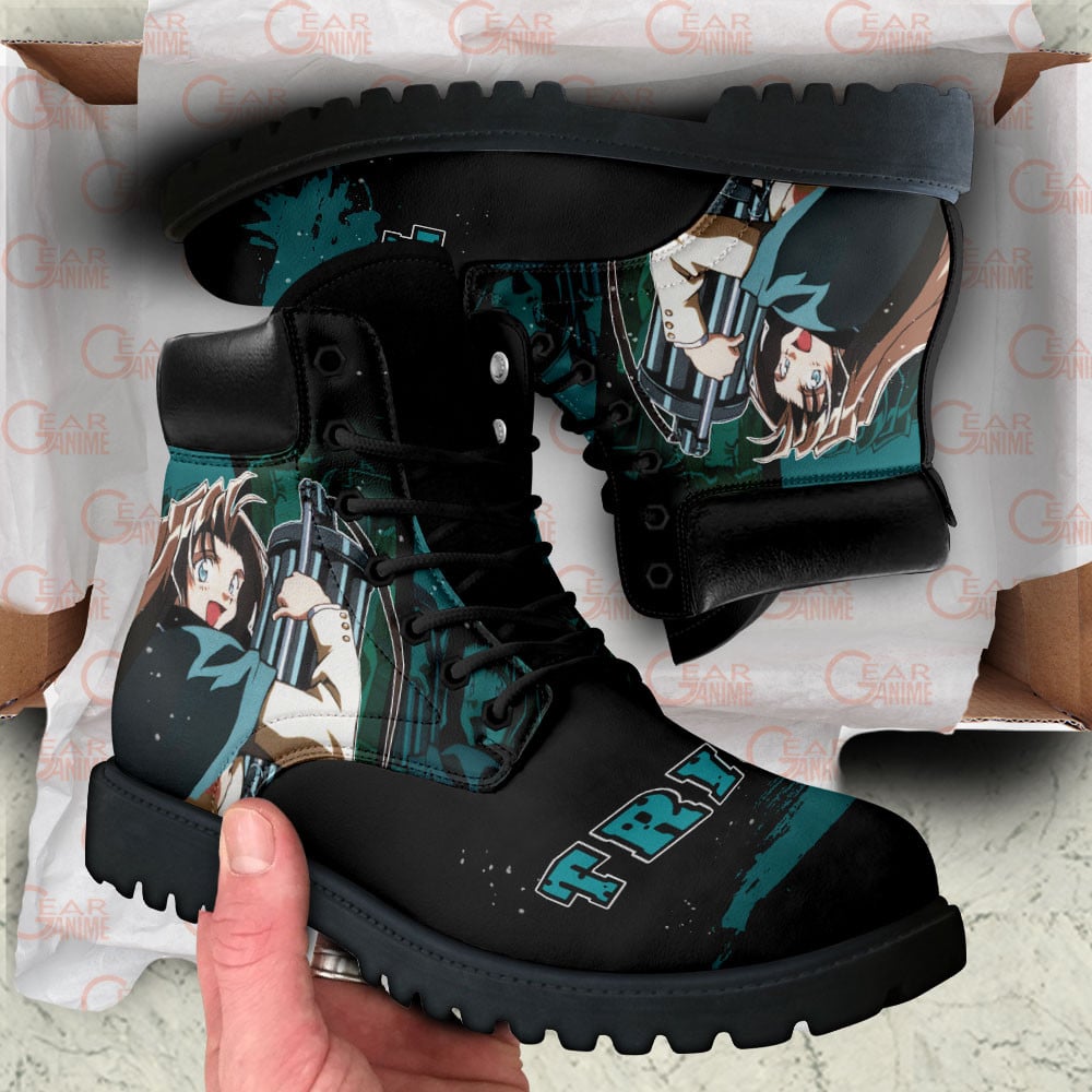 Trigun Milly Thompson Boots Anime Custom Shoes