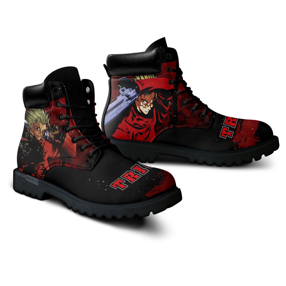 Trigun Vash the Stampede Boots Anime Custom Shoes