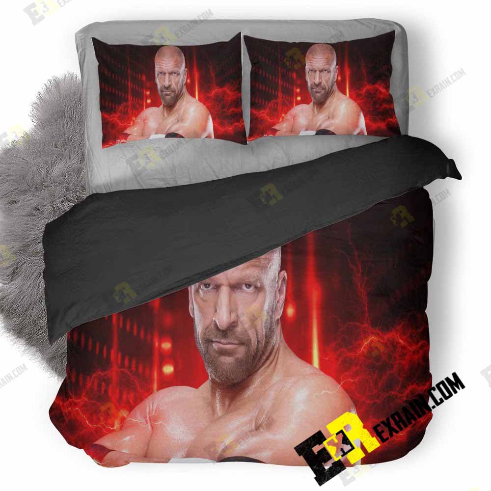 Triple H Wwe 2K19 Va 3D Customized Duvet Cover Bedding Set